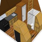 Tiny Eco House - Interior